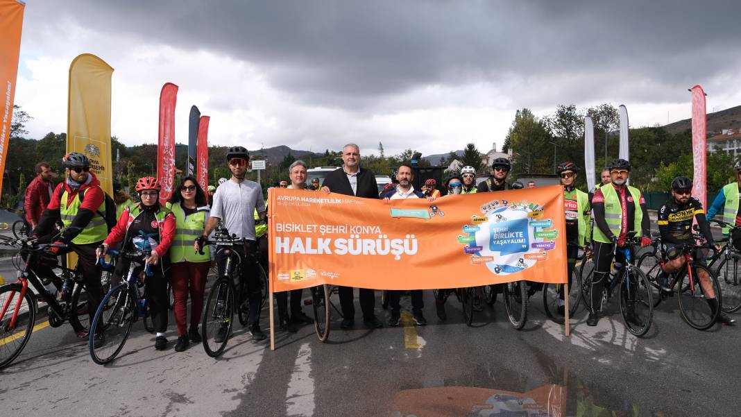 Konya’da Avrupa Hareketlilik Haftası renkli sürüşle sonlandı 1